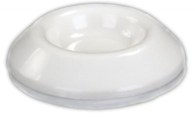 JR PRODUCTS DOOR BUMPER  WHT [20625]