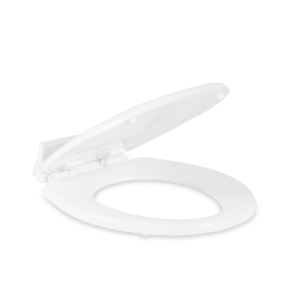 DOMETIC SLOW-CLOSE WD SEAT/CVR RT-WHT [385312073]