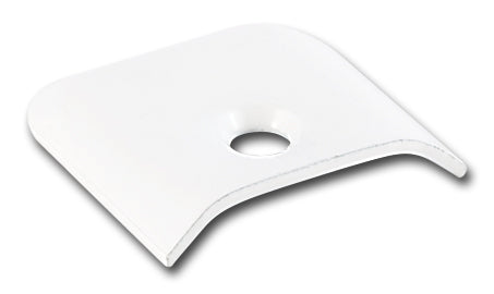 AP PRODUCTS END CAP P.WHT (10/CTN) [021-39201]
