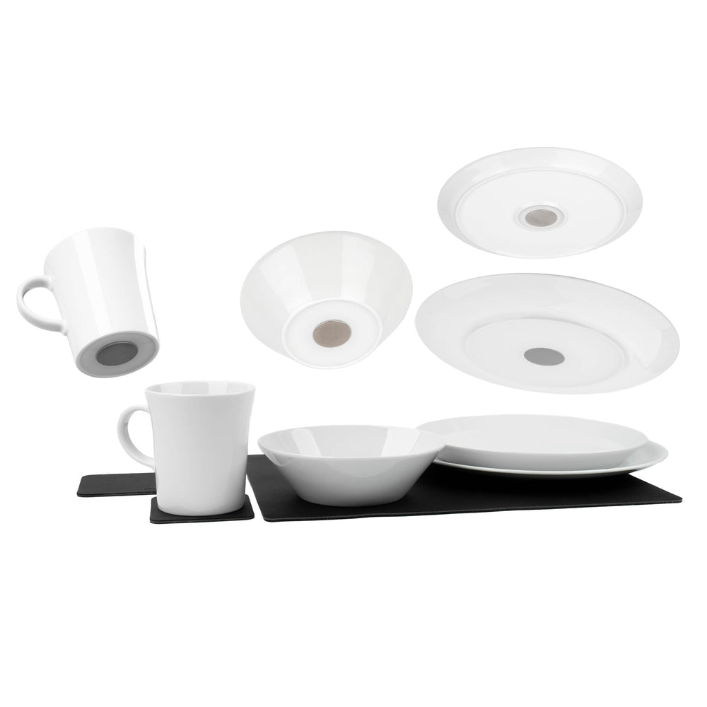 SILWY MAGNET CLASSIC MAGNETIC PORCELAIN TABLEWAR [PO-VS-CL]