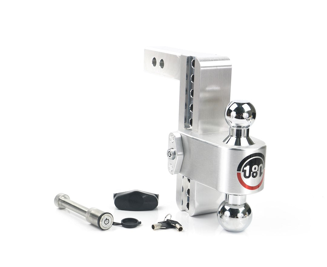 WEIGH SAFE TURNOVER BALL  8' DROP HITCH W/ 2' [CTB8-2-KA]