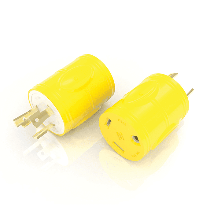 FURRION LLC RV ADAPTER  30A RV CONN TT30R F [F3030AD-RY]