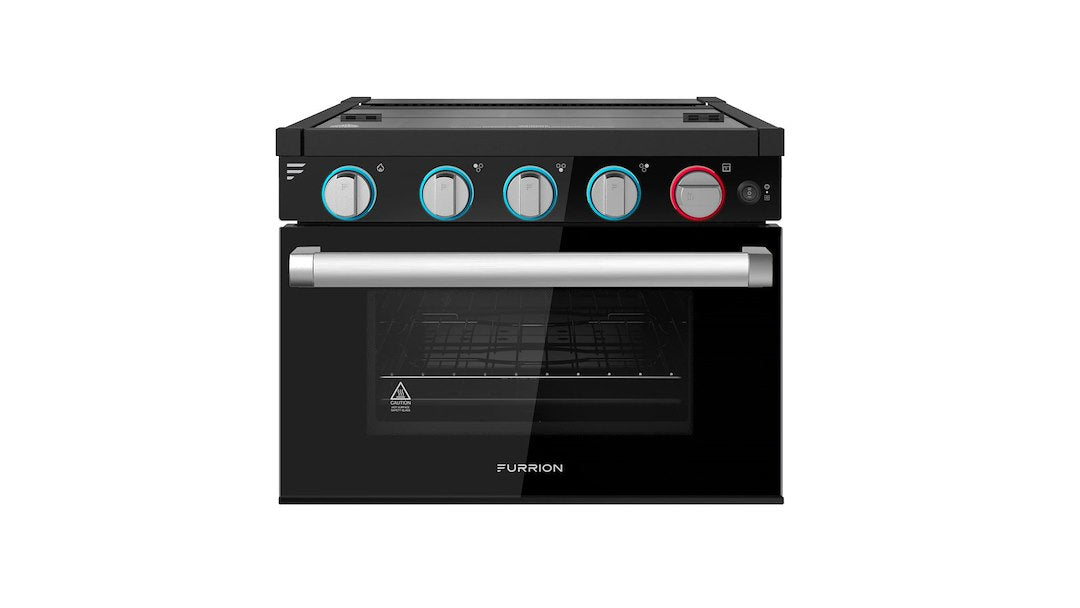 FURRION LLC FURRION 17' 3-BURNER ALL GLASS GAS [FGR17G3MA2B-BG]