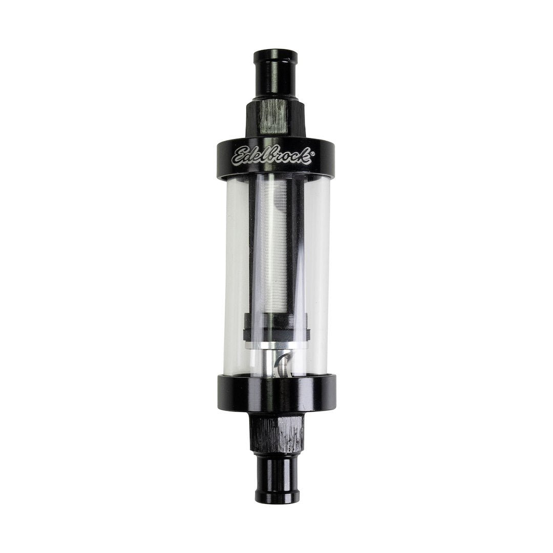 EDELBROCK CLEAR VIEW FUEL FILTER 3/8 [8748]