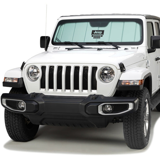 COVERCRAFT UVS100 CUSTOM SUNSCREEN WITH JEEP G [UJL11553FJ12SV]