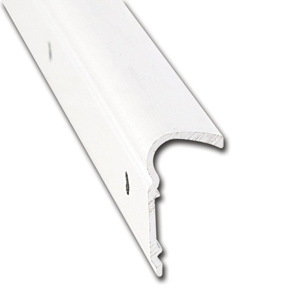 AP PRODUCTS ROOF TRIM P.WHT 8' EA [021-51101-8]
