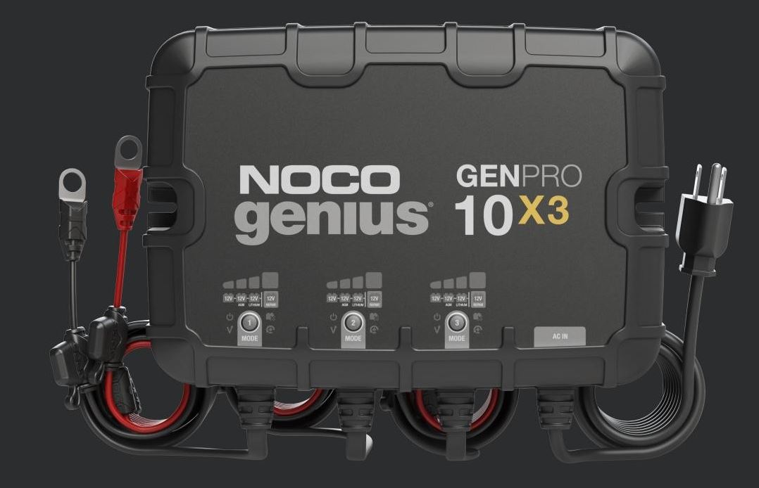 NOCO 3-BANK 30A ONBOARD BATTERY CHARGER [GENPRO10X3]