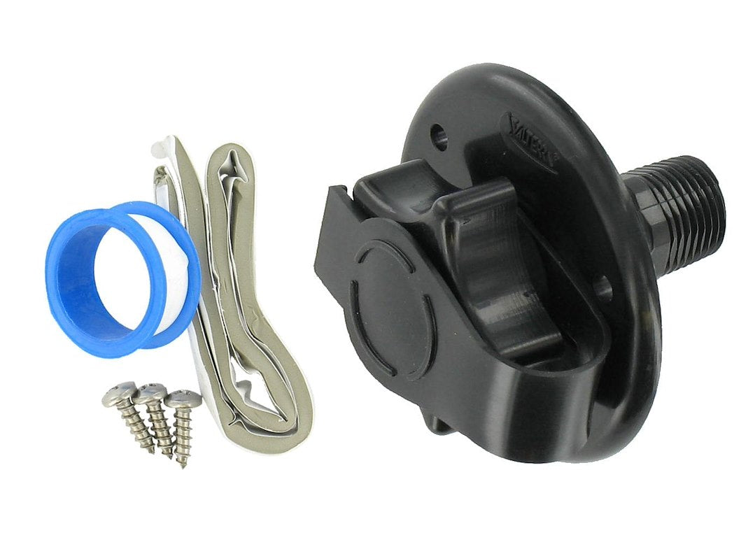 VALTERRA LLC PLASTIC INLET BLACK CD [A01-0168BKVP]