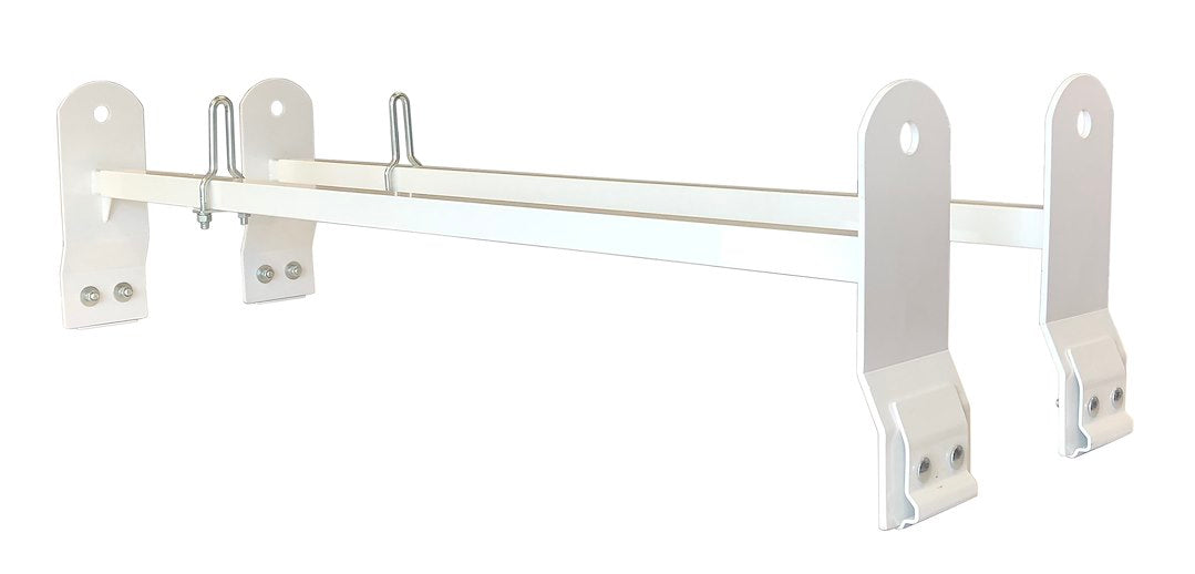 TRAILFX VAN RACK 2 BAR RG MOUNT WHITE [FCLR004W]