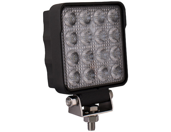 BUYERS PROD LIGHT FLOOD 12-48 VDC 16 LED CLEAR [1492128]