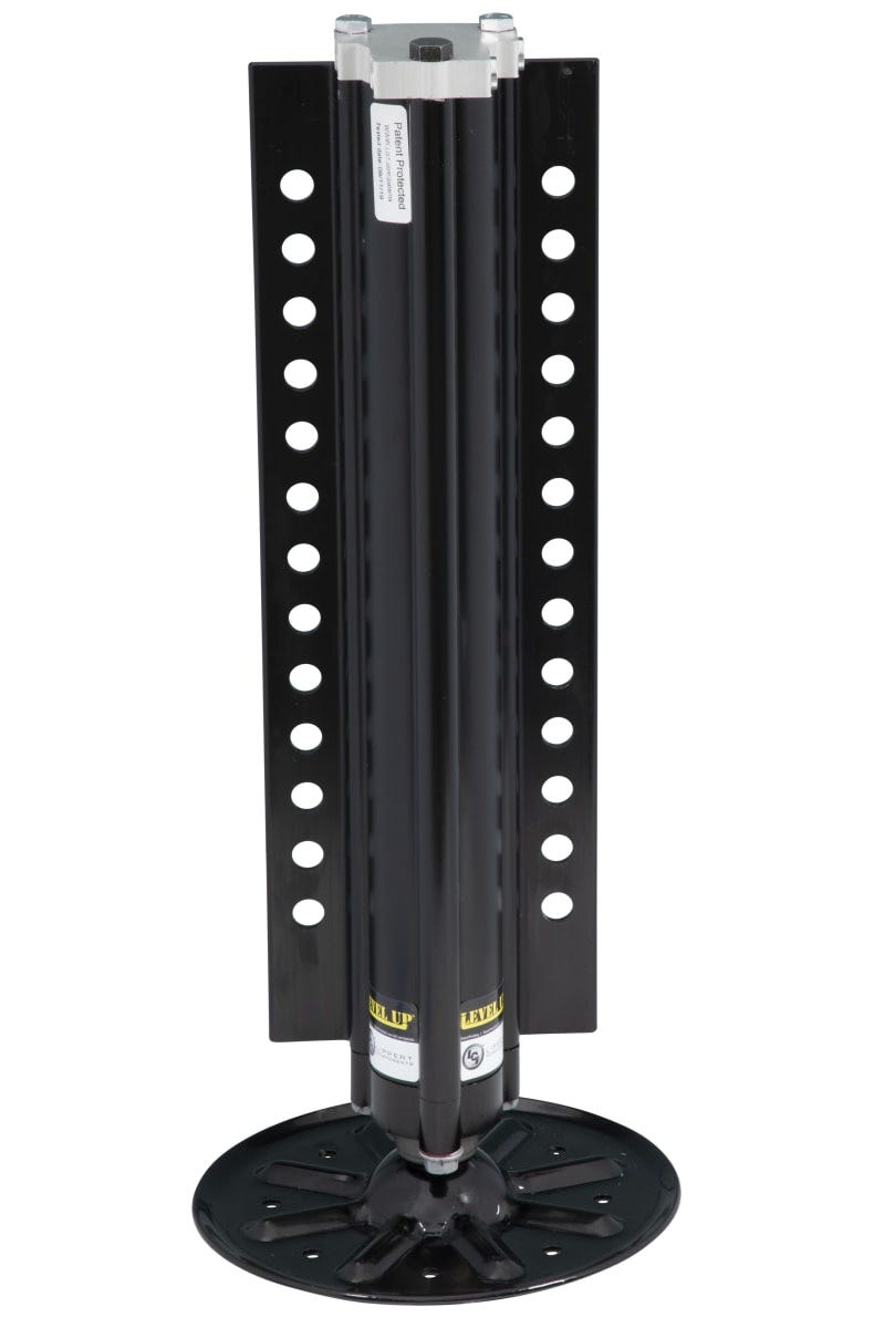 LIPPERT COMP 8K AL JACK WITH 9.00 FOOTPAD  BLK [433458]