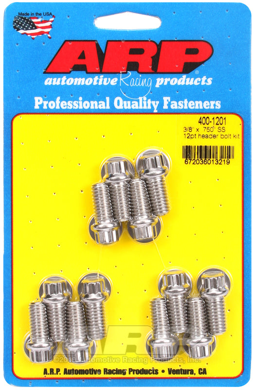 ARP HEADER STUD & BOLT [400-1201]