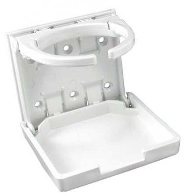JR PRODUCTS ADJUSTABLE CUP HLDR  WHT [45624]