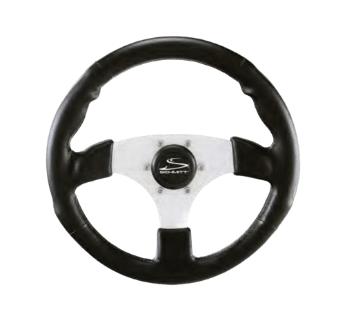 SCHMITT/ONGA FANTASY STEERING WHEEL  BLACK [PU013104-R]