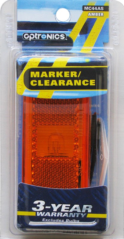 OPTRONICS M/C;RECT;2WIRE;AMBER [MC44AS]