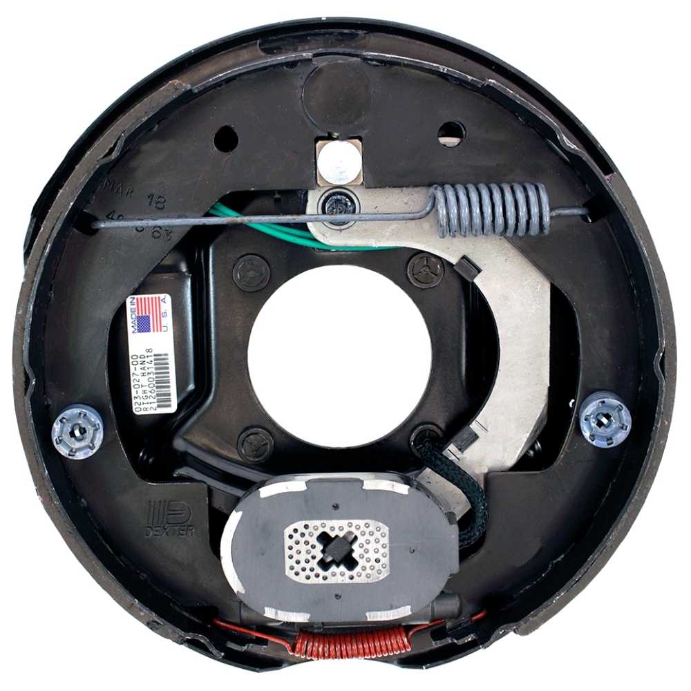 DEXTER AXLE COMPLETE BRAKE ASBL - RH [023-027-00]