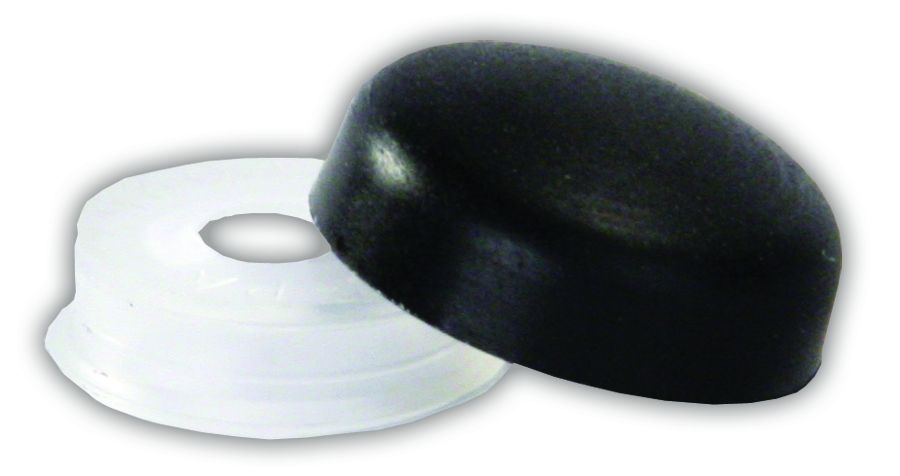 JR PRODUCTS SCREW COVERS  BK [20385]