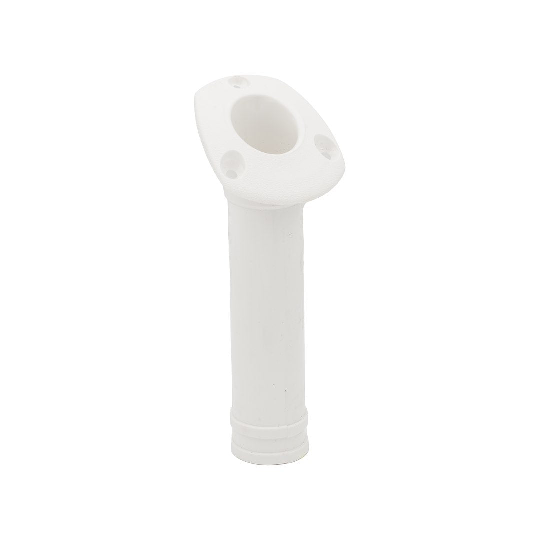 WHITECAP IND PCKG. FLUSH MOUNT ROD HOLDER - WHT [3447WP]