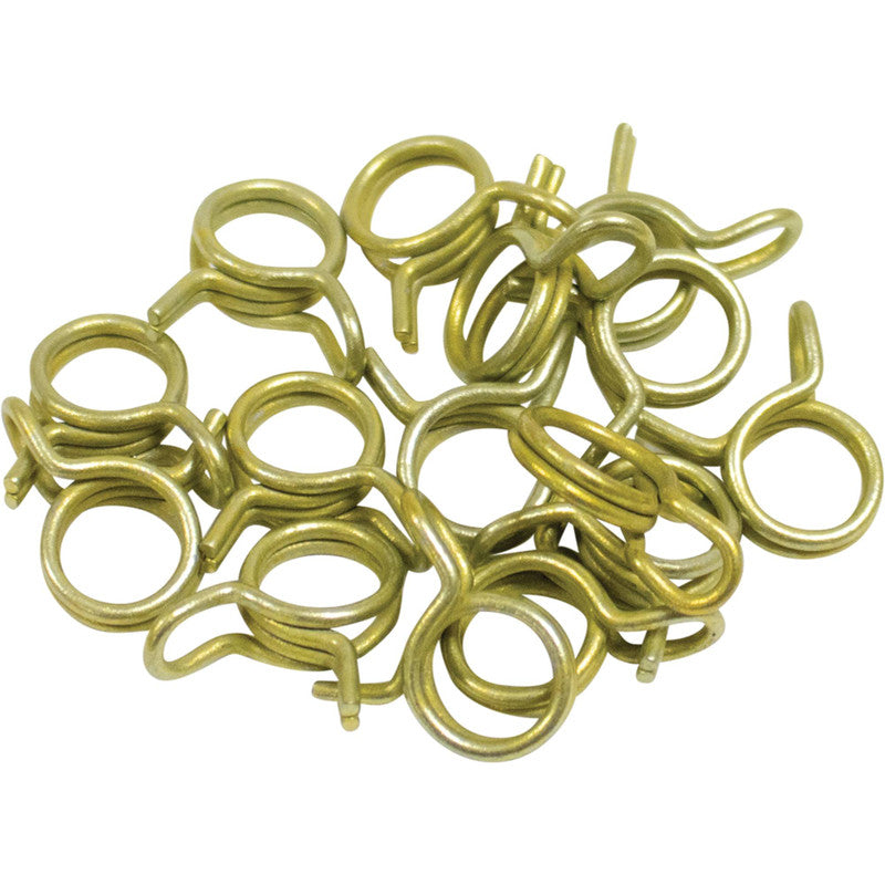 HELIX RACING 3/8' DOUBLE WIRE HOSE CLAMP 15PK [111-1380]