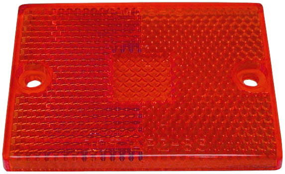 PETERSON MFG REPL SIDE LENS RED [55-15R]