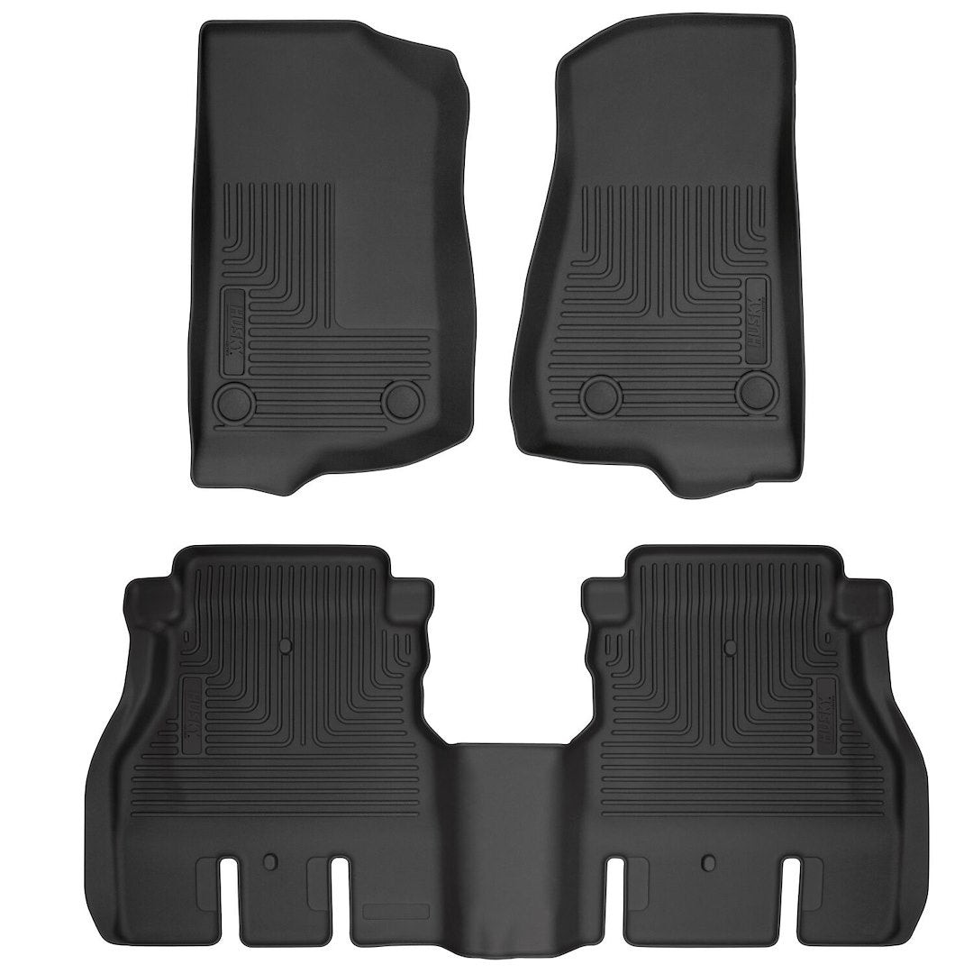 HUSKYLINER WB FR & 2ND SEAT FLOOR LINER [93921]