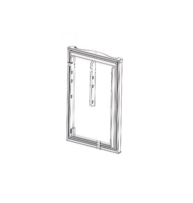 GE APPLIANCE GPV10 BLACK REFRIGERATOR DOOR [WR78X32430]