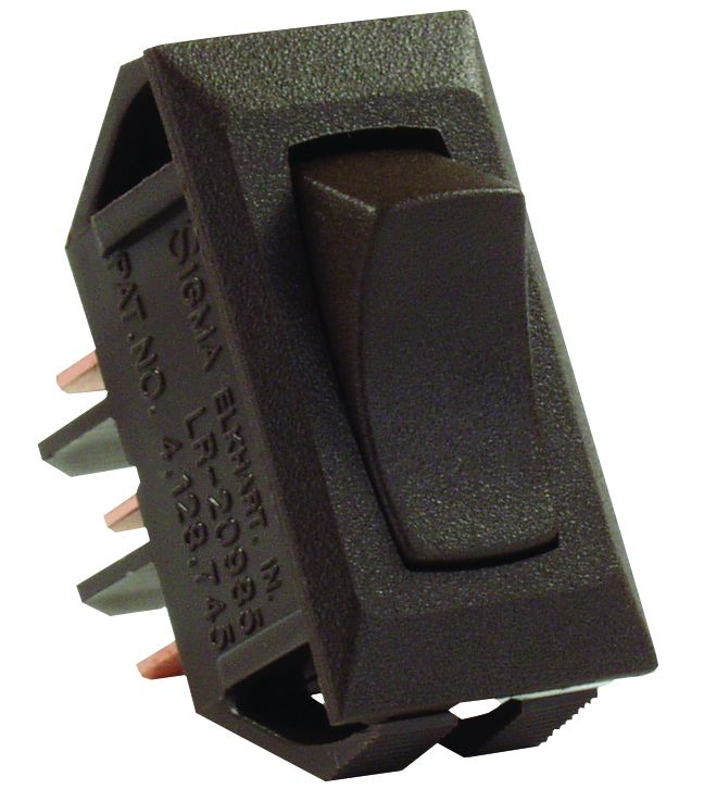 JR PRODUCTS STD 12V ON/ON SW  BR [12645]