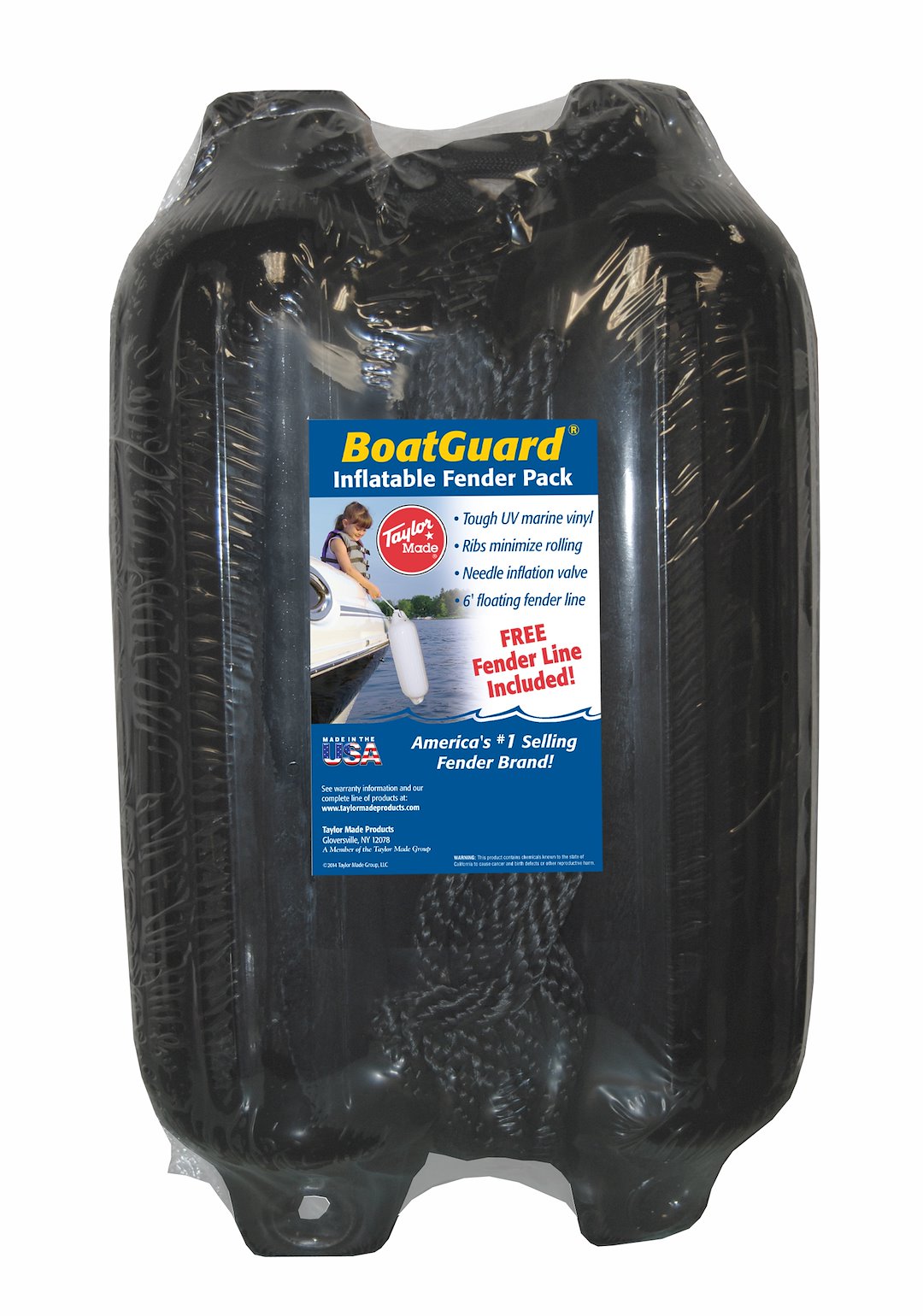 TAYLOR MADE 5' X 18' BG 2 PK. BLACK W/BLACK ROP [31015B2P]