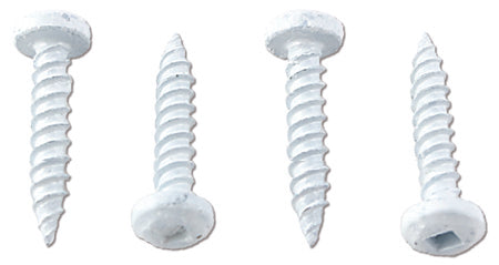 AP PRODUCTS 50PK 8X1' RECESS SCREWS W [012-PSQ50W 8 X 1]
