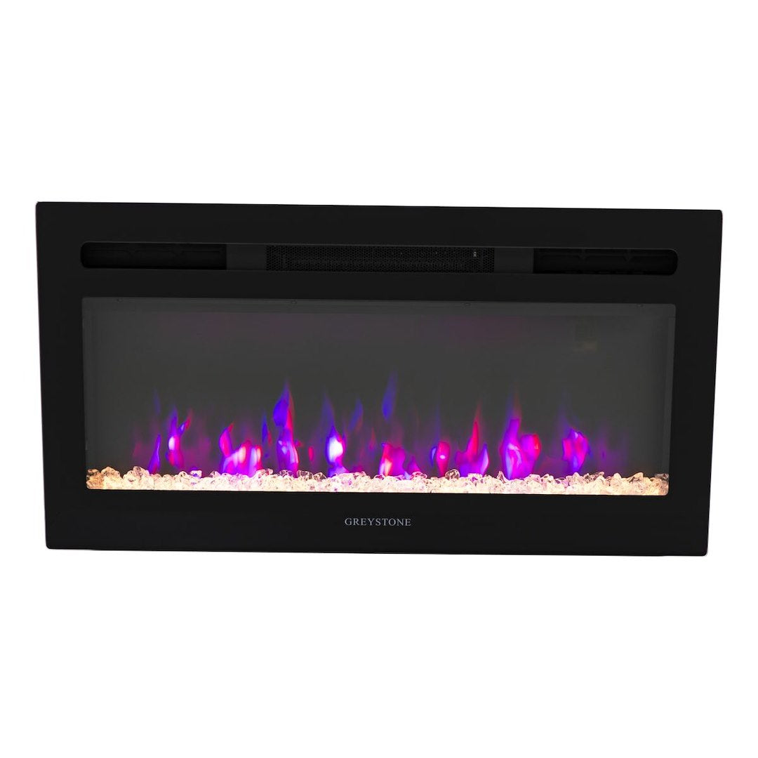 FURRION LLC GREYSTONE 31' BLACK GLASS FACE W/CR [F31-18A]