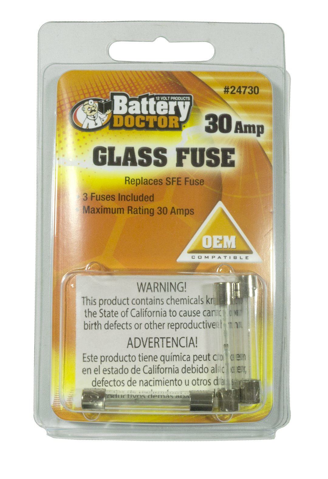 WIRTHCO SFE GLASS FUSE - 30A [24730]