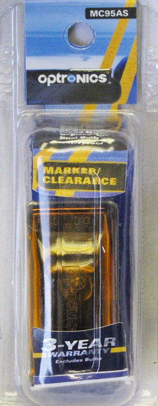 OPTRONICS SEALED ST-MT MARK/CL LIGHT AMB [MC95AS]