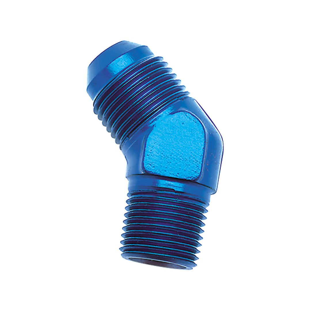 SPEEDFX -8ANX3/8NPTF BLK 45  FL TO PIPE ELB [560823BK]