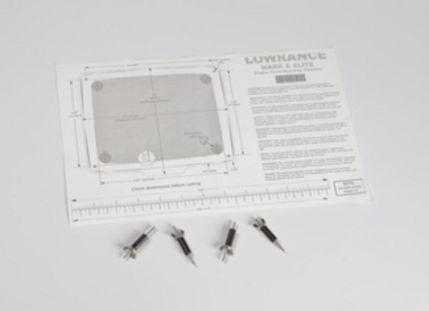 LOWRANCE FM-ME5FLUSHMOUNTKITFORMARK/ELITE [000-10028-001]