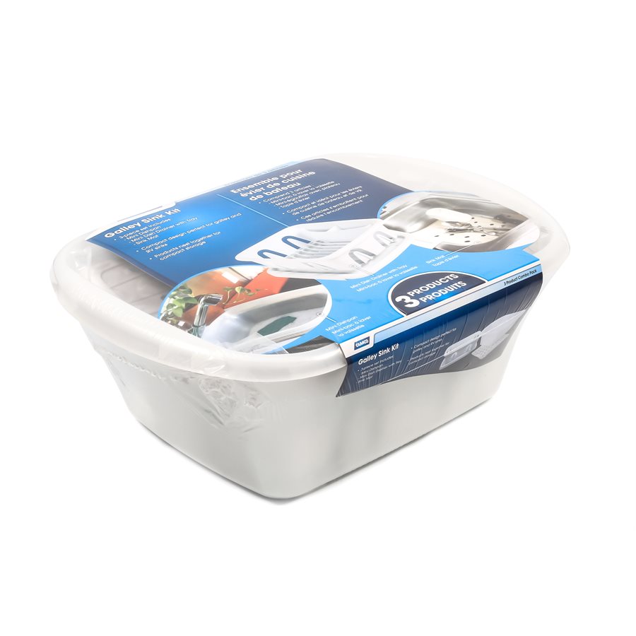 CAMCO SINK KIT  WHITE [43517]