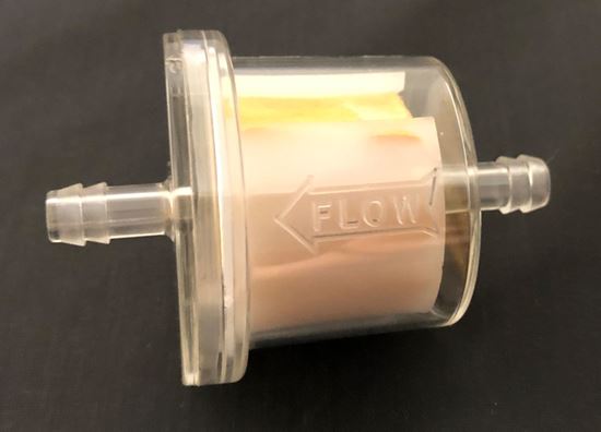HELIX RACING FUEL FILTER  1/4' (6MM)  LARGE DRUM [118-9308]