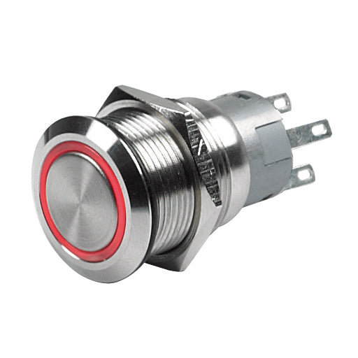 BEP PUSH BUT SW ON/OF RING ILLUM 12V RE [80-511-0001-01]