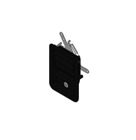 LIPPERT COMP SILVER DOOR LATCH [2021023294]