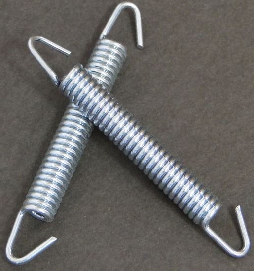 HELIX RACING ZINC EXHAUST SPRING 75MM  2 PK [495-7502]