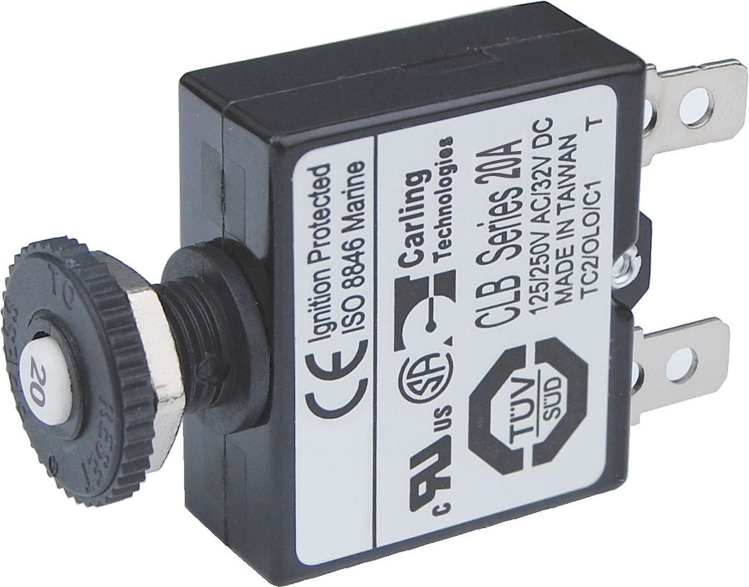 BLUE SEA CIRCUIT BREAKER PUSH BUTT [7057-BSS]