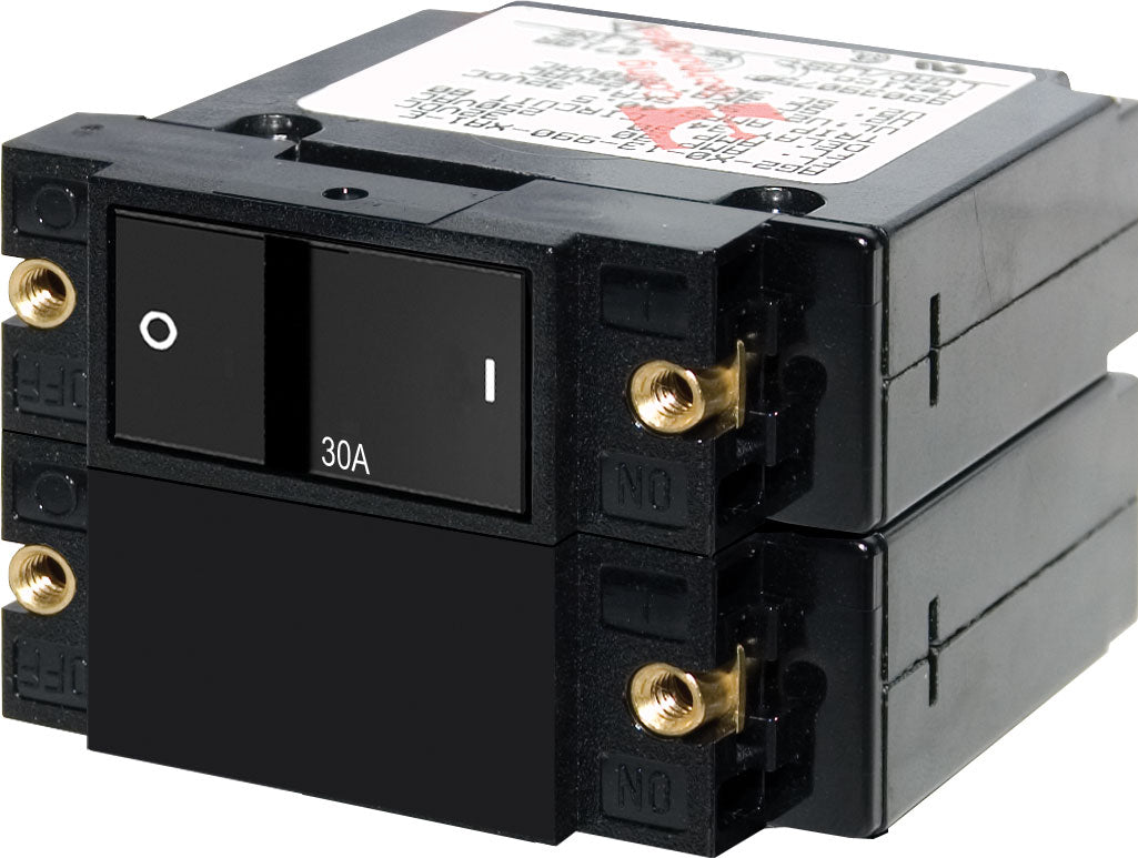 BLUE SEA CIRCUIT BREAKER A2 FLAT ROCKER 30A [7414-BSS]