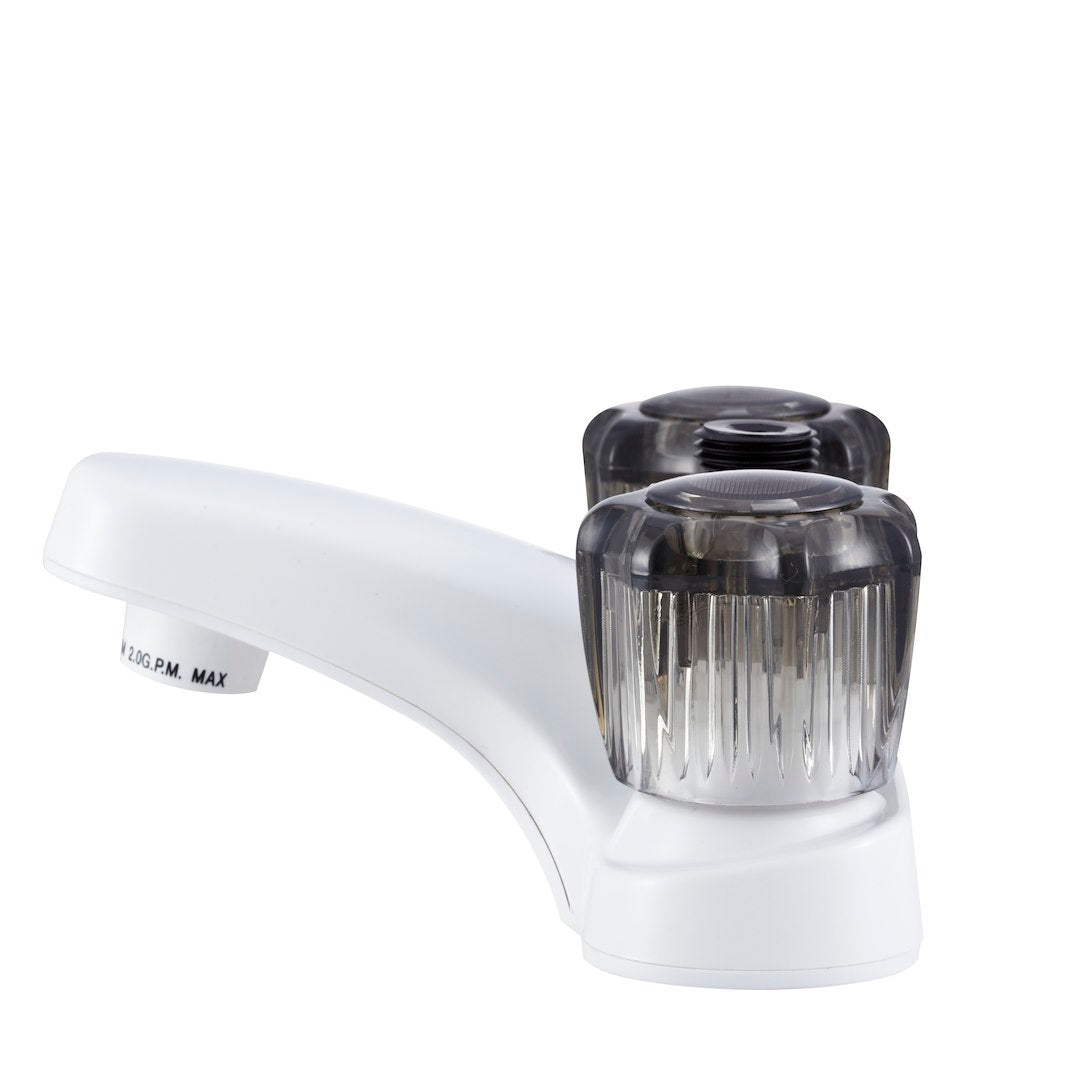 DURA FAUCET RV LAVATORY FAUCET [DF-PL720S-WT]