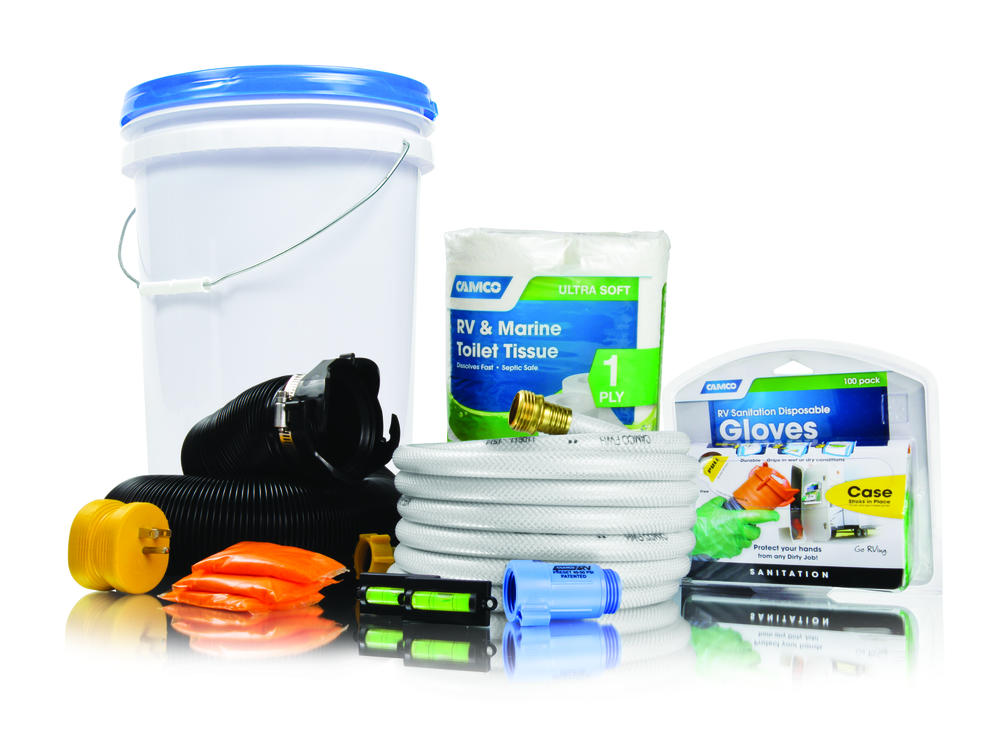 CAMCO STARTER KIT LV 6 20' HOSE [44745]