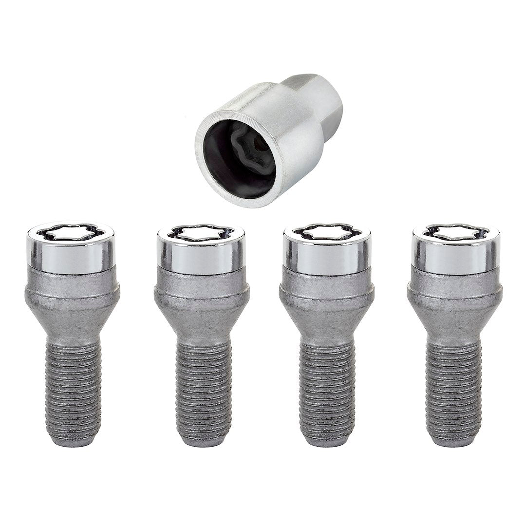 MCGARD WHL LCK SET 14X1.25 SET 4LOCKS 1KEY [27226]