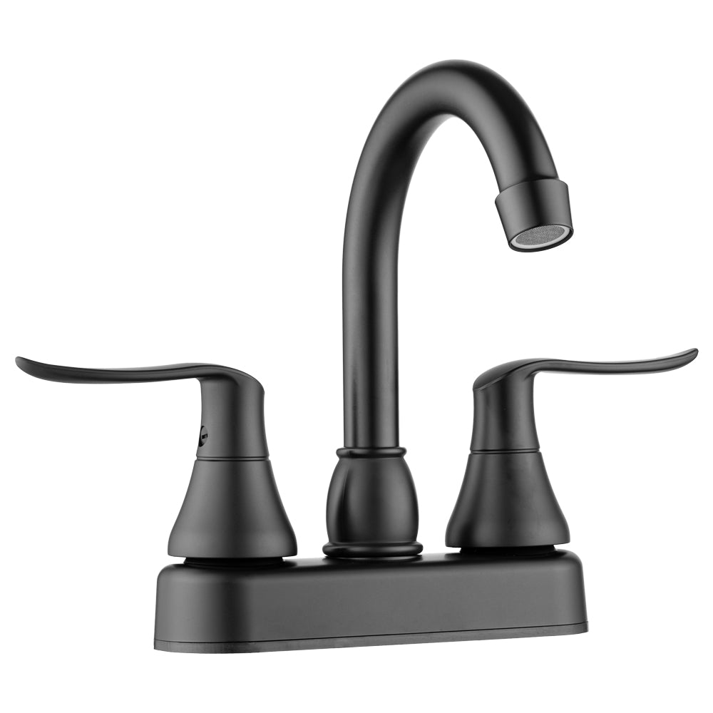 DURA FAUCET BAR FAUCET MATTE BLACK [DF-PB155LH-MB]