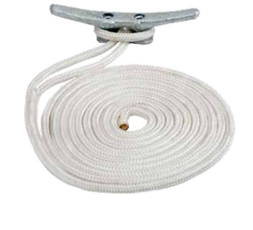 SEA DOG DOUBLE BRAIDED NYLON DOCK LINE [302110015WH-1]