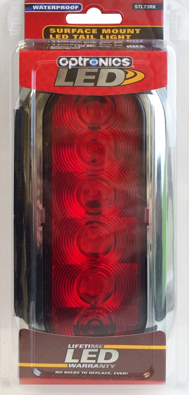 OPTRONICS LED 6' OVAL FLG; 6 DIODE [STL73RK]
