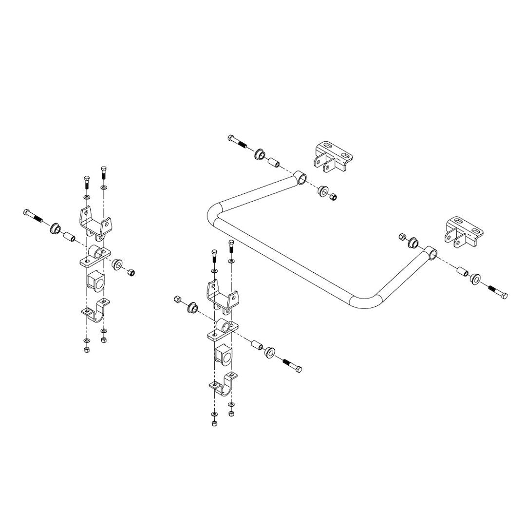ROADMASTER SWAY BAR KIT 1179-132 [1179-132]