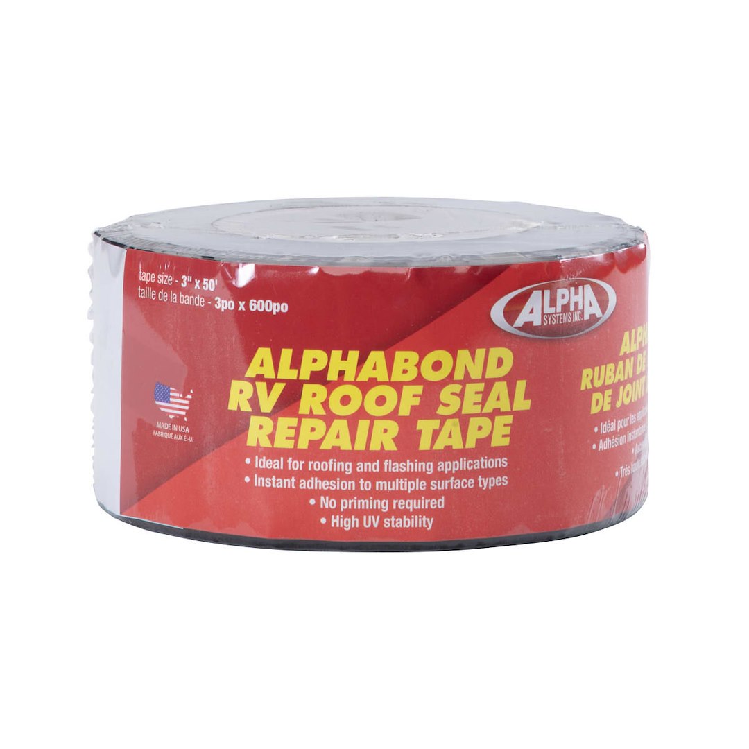 LIPPERT COMP ALPHABOND TPO TAPE 3'X50' BLACK [862406]