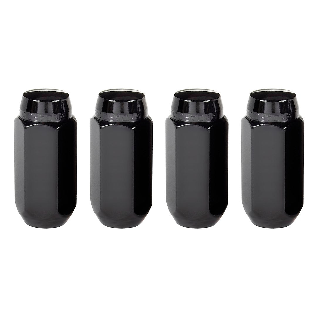 MCGARD LUGNUT 4PK 14X1.5 BLACK [64022]